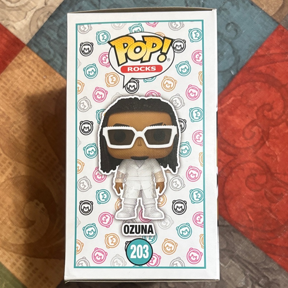🛍️2/$25🛍️Funko Pop! Rocks Ozuna Figure - Picture 3 of 6